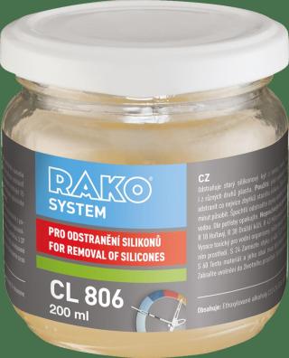 Odstranění silikon.zbytků Rako CL 806 200 ml LBCL806