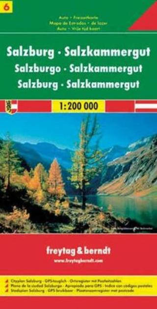 OE 6 Salzburg Salzkammergut 1:200 000 / automapa