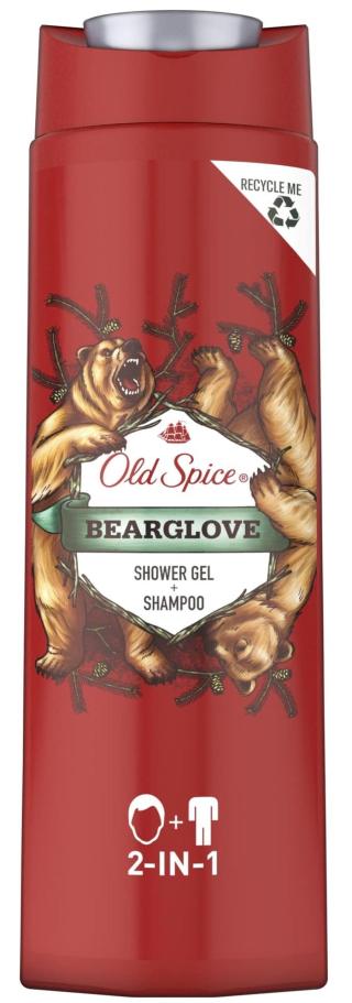 Old Spice Sprchový gel a šampon Bearglove 400ml 400 ml
