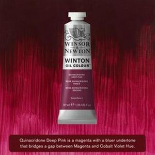 Olejová barva Winton 37ml – 250 quinacridone deep pink