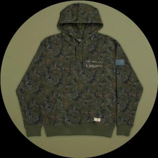 One more cast mikina signature omc splash camo hoodie - m