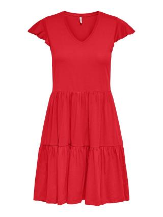 ONLY Dámské šaty ONLMAY Regular Fit 15226992 High Risk Red L