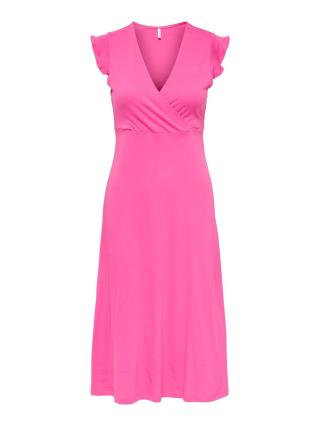 ONLY Dámské šaty ONLMAY Regular Fit 15257520 Shocking Pink XL