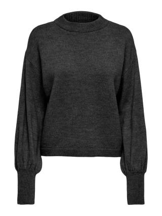 ONLY Dámský svetr ONLJADA 15312944 Dark Grey Melange XL