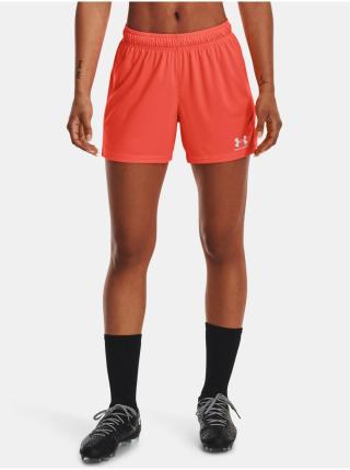 Oranžové dámské sportovní kraťasy Under Armour W Challenger Knit Short