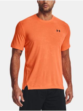 Oranžové pánské sportovní tričko Under Armour UA Tech Vent Jacquard SS