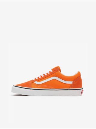 Oranžové tenisky se semišovými detaily VANS UA Old Skool