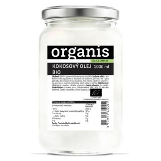 ORGANIS Kokosový olej panenský BIO 1000 ml