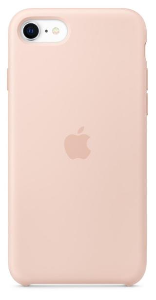 Originální kryt Silicone Case pro Apple iPhone SE, křídově růžová