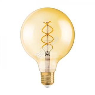 OSRAM Vintage Globe 125 SPIRAL kouřová 230V E27 LED EQ15 1800K - DESIGN RENDL