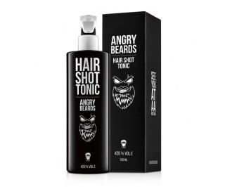 Osvěžující tonikum na vlasy Angry Beards Hair Shot Tonic  - 500 ml  + DÁREK ZDARMA