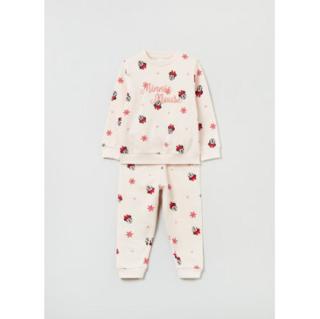 OVS Fleecové pyžamo Minnie Mouse růžové