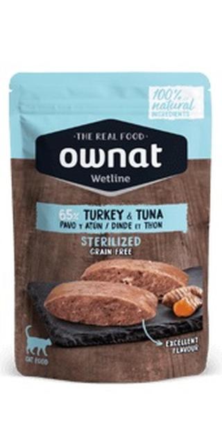 Ownat Cat Wetline Sterilized Turkey & Tuna 85 g