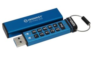 P200/128GB/145MBps/USB 3.2/USB-A/+ Adaptér/Modrá