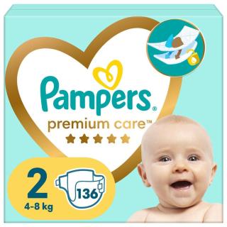 PAMPERS Pleny jednorázové Premium Care vel. 2  4-8 kg