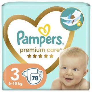 PAMPERS Pleny jednorázové Premium Care vel. 3  6-10 kg