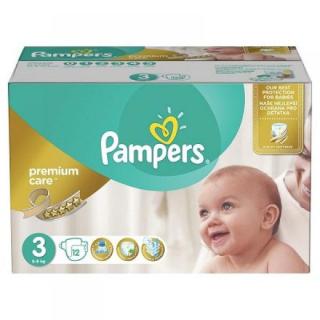 PAMPERS Premium Care 3 MIDI 4-9 kg 120 kusů