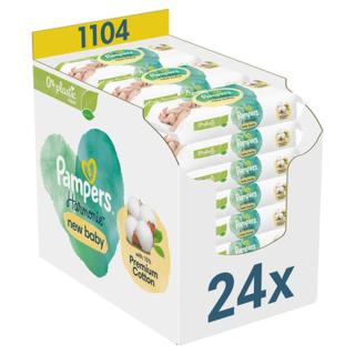 Pampers Vlhčené ubrousky Harmony New Baby, 1.104 ubrousků