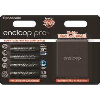 Panasonic Eneloop Pro CASE AA 4 ks 2500 mAh  - rozbaleno