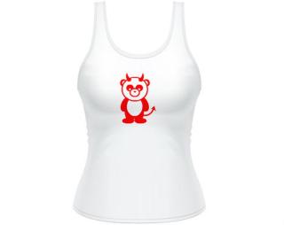 Panda čertík Dámské tílko Tank Top