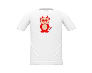 Panda čertík Dětské tričko