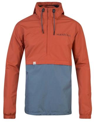 Pánská bunda Hannah Founder mecca orange/balsam green XXL