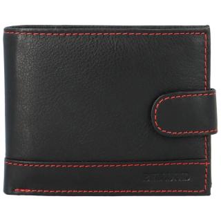 Pánská kožená peněženka černá - Bellugio Carloson