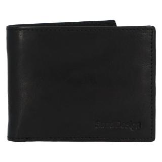 Pánská kožená peněženka černá - SendiDesign Boster