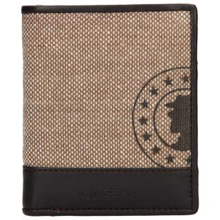 Pánská kožená peněženka Lagen Adam - hnědá