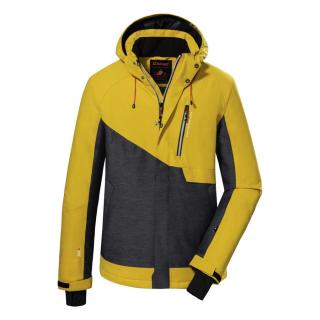 Pánská zimní bunda killtec 41 žlutá/šedá xxl