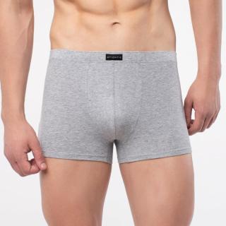 Pánské boxerky Atlantic MH-1062 Pima Cotton Grey Šedá 2XL