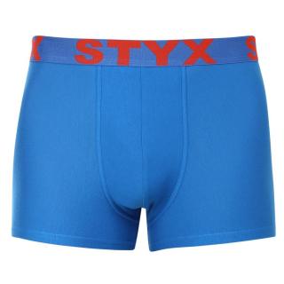 Pánské boxerky Styx sportovní guma modré  L