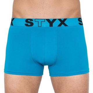 Pánské boxerky Styx sportovní guma nadrozměr světle modré  3XL