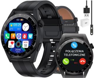 Pánské hodinky Smartwatch Rozmový Ekg Stal Menu Cz