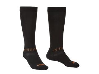 Pánské ponožky Bridgedale Ski Race black/orange/009 L