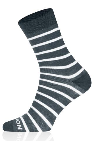 Pánské ponožky Italian Fashion S158D Lars Tmavě šedá 41-43