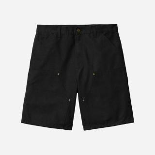 Pánské šortky Carhartt WIP Double Knee Short I031502 BLACK