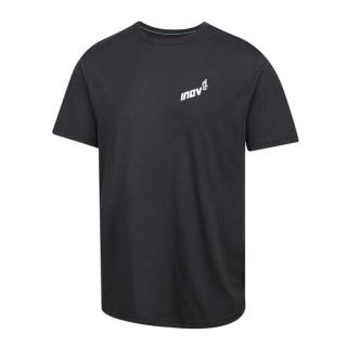 Pánské tričko Inov-8 Graphic Tee "Brand" M black graphite XS