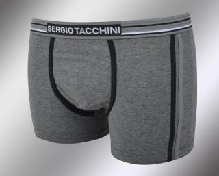 Pánské vzorované boxerky 18400 grigio Sergio Tacchini Velikost: M(5) vel. 50, Barva: grigio