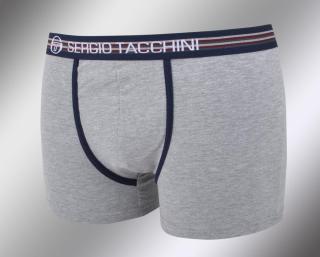 Pánské vzorované boxerky 18489 grigio Sergio Tacchini Velikost: L(6) vel. 52, Barva: grigio