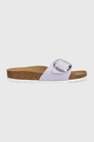 Pantofle Birkenstock Madrid dámské, fialová barva, 1025543