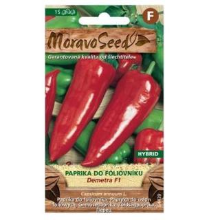 Paprika zeleninová DEMETRA F1 foliák (MS)