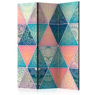 Paraván Oriental Triangles Dekorhome 135x172 cm