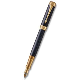 Parker Duofold Prestige Blue Chevron hrot F