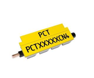 Partex PCT20024CN4, 1,8-2,5mm, 24mm, žlutá, 700ks, kontinuální nacvakávací profil