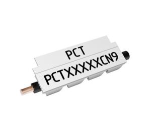 Partex PCT40024CN9, 3,3-4,0mm, 24mm, bílá, 600ks, kontinuální nacvakávací profil