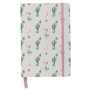 Paso Zápisník s gumičkou Kaktus