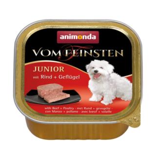 Paštika Animonda Vom Feinsten Junior hovězí + drůbež 150g