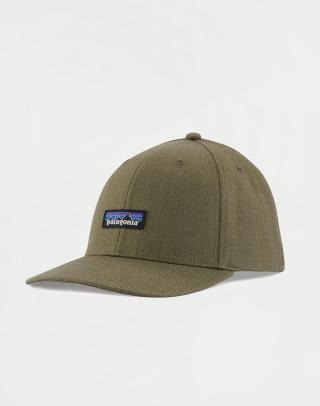 Patagonia Tin Shed Hat P-6 Logo: Fatigue Green