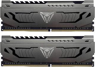 Patriot Viper Steel/DDR4/32GB/3200MHz/CL16/2x16GB/Grey